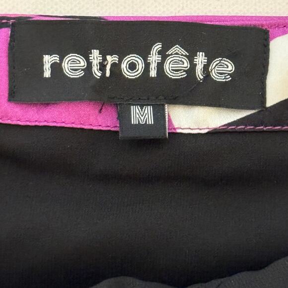 Retrofete Elsie Graffiti Micro Mini Dress Size Medium - Picture 12 of 12